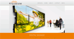 Desktop Screenshot of equalizeadvertising.com